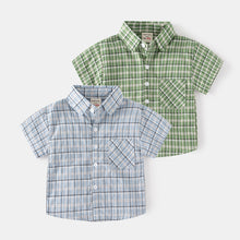 Cargar imagen en el visor de la galería, Camisa cuadrille con bolsillo
