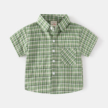 Cargar imagen en el visor de la galería, Camisa cuadrille con bolsillo
