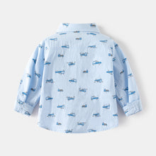 Cargar imagen en el visor de la galería, Camisa con estampas de vehiculos
