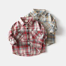 Cargar imagen en el visor de la galería, Camisa cuadrille con bolsillos
