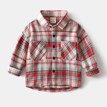 Cargar imagen en el visor de la galería, Camisa cuadrille con bolsillos
