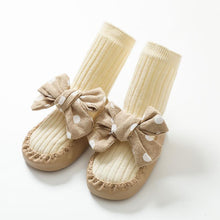 Cargar imagen en el visor de la galería, Zapamedias largas con moño a motas
