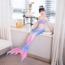 Carregar imagem no visualizador da galeria, Traje de baño estilo Sirena con escamas
