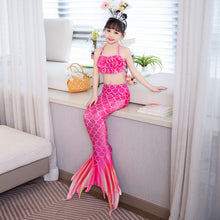 Carregar imagem no visualizador da galeria, Traje de baño estilo Sirena con escamas
