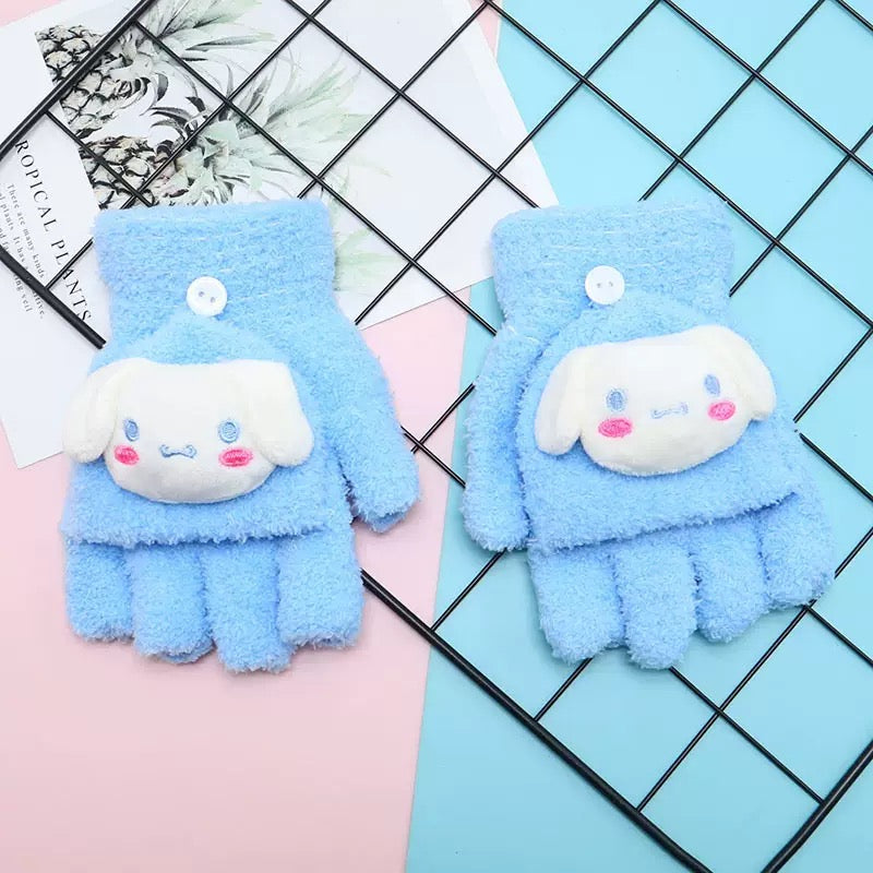 Manoplas con diseños de Sanrio