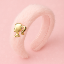 Cargar imagen en el visor de la galería, Vincha peludo de Barbie
