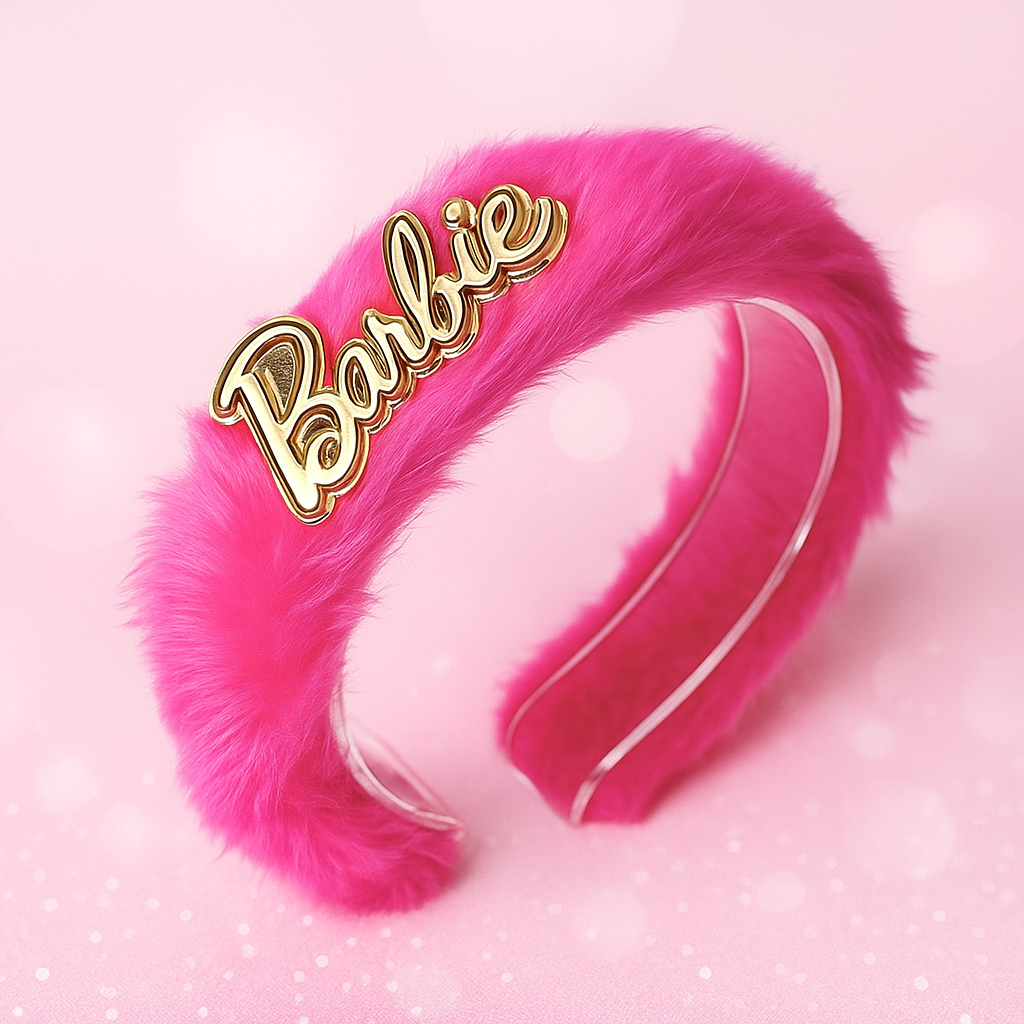 Vincha peludo de Barbie