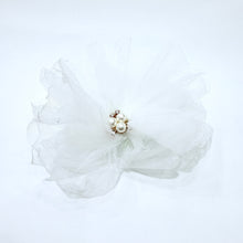 Cargar imagen en el visor de la galería, Vincha con tul y perlas
