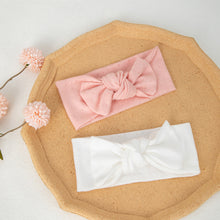 Cargar imagen en el visor de la galería, Vincha liso con moño
