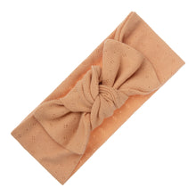 Cargar imagen en el visor de la galería, Vincha liso con moño
