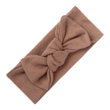 Cargar imagen en el visor de la galería, Vincha liso con moño
