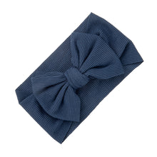 Carregar imagem no visualizador da galeria, Vincha acanalado con moño
