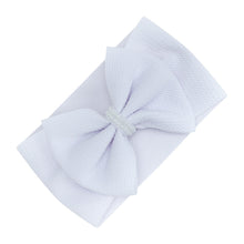 Carregar imagem no visualizador da galeria, Vincha con moño, detalles de perlas
