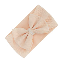 Carregar imagem no visualizador da galeria, Vincha con moño, detalles de perlas
