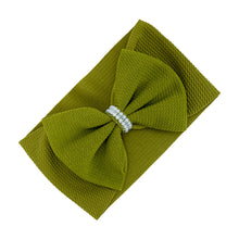 Carregar imagem no visualizador da galeria, Vincha con moño, detalles de perlas
