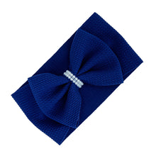 Carregar imagem no visualizador da galeria, Vincha con moño, detalles de perlas
