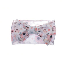 Carregar imagem no visualizador da galeria, Vincha con moño estampado
