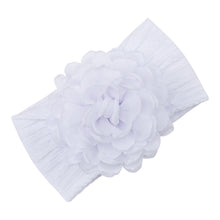 Carregar imagem no visualizador da galeria, Vincha ancha con flor de tul
