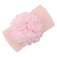 Carregar imagem no visualizador da galeria, Vincha ancha con flor de tul
