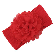 Carregar imagem no visualizador da galeria, Vincha ancha con flor de tul
