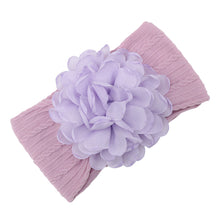 Carregar imagem no visualizador da galeria, Vincha ancha con flor de tul
