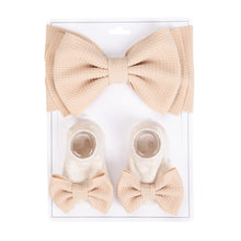 Cargar imagen en el visor de la galería, Vincha y media con moño
