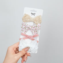 Carregar imagem no visualizador da galeria, Pack de 4 hebillas con moños
