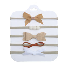 Carregar imagem no visualizador da galeria, Pack de 5 vinchas con moños

