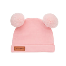 Cargar imagen en el visor de la galería, Gorra con orejas de pompom
