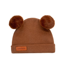 Cargar imagen en el visor de la galería, Gorra con orejas de pompom
