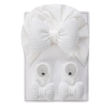 Carregar imagem no visualizador da galeria, Gorra tipo turbante con moños y medias
