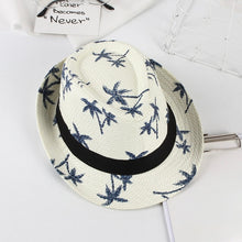 Cargar imagen en el visor de la galería, Sombrero de playa de palmeras
