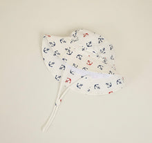 Cargar imagen en el visor de la galería, Sombrero de playa con detalles de anclas
