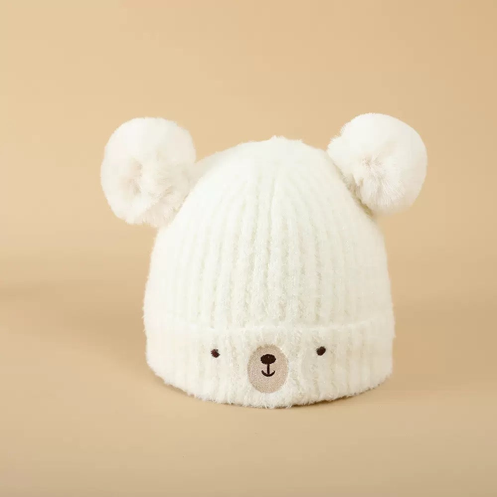 Gorra con orejas de oso animal con forro