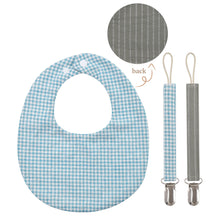 Carregar imagem no visualizador da galeria, Babero doble faz cuadrille con sujetador
