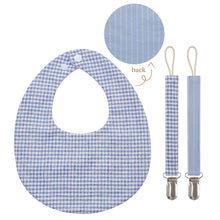 Carregar imagem no visualizador da galeria, Babero doble faz cuadrille con sujetador
