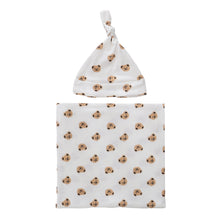 Cargar imagen en el visor de la galería, Manta estampado con gorra
