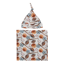 Cargar imagen en el visor de la galería, Manta estampado con gorra
