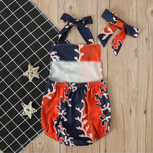 Carregar imagem no visualizador da galeria, Body estampado de coral incluye vincha
