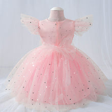Cargar imagen en el visor de la galería, Vestido con detalles de estrellas
