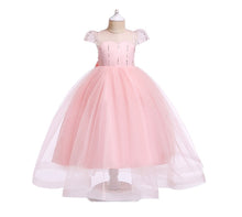 Cargar imagen en el visor de la galería, Vestido liso con detalles de lentejuelas y transparencia
