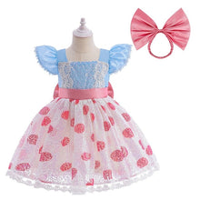 Cargar imagen en el visor de la galería, Vestido con vincha y moño estilo Bo Peep de Toy story
