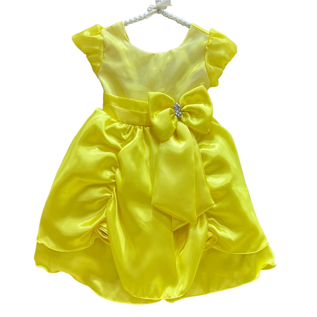 Vestido amarillo estilo Princesa Bella