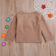 Cargar imagen en el visor de la galería, Chaqueta suede caqui
