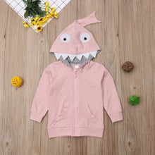 Carregar imagem no visualizador da galeria, Abrigo con capucha de baby shark
