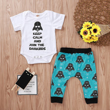 Carregar imagem no visualizador da galeria, Body blanco con letras y pantalón Star Wars
