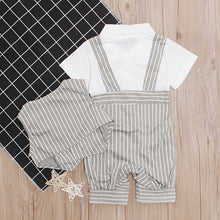 Cargar imagen en el visor de la galería, Camisa body mameluco con moño y chaleco
