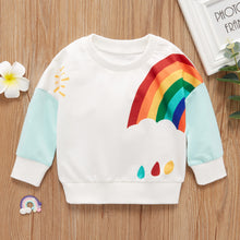 Cargar imagen en el visor de la galería, Buzo con detalles de arco iris
