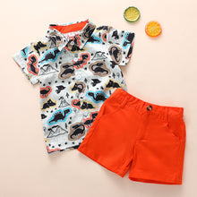 Cargar imagen en el visor de la galería, Camisa estampa de dino con short
