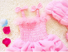 Cargar imagen en el visor de la galería, Traje de baño con tutu (gorra incluido)
